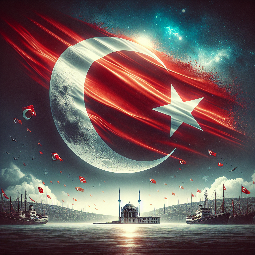 Türk Bayrağındaki Ay ve Yıldız Nereden Geliyor ? İşte Şanlı Türk Bayrağımızın Tarihi