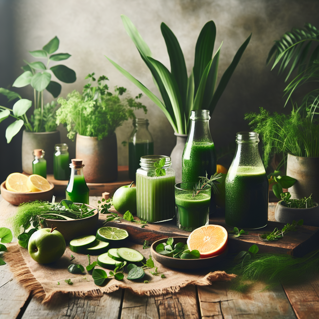 Yeşil Bitkili İçeceklerin Getirdiği Sağlık