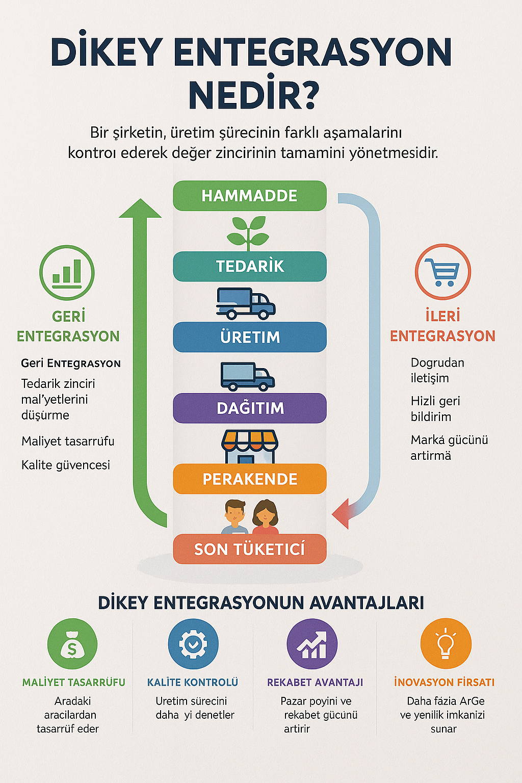 Dikey Entegrasyon ( Dikte Entegrasyon ) Nedir ?