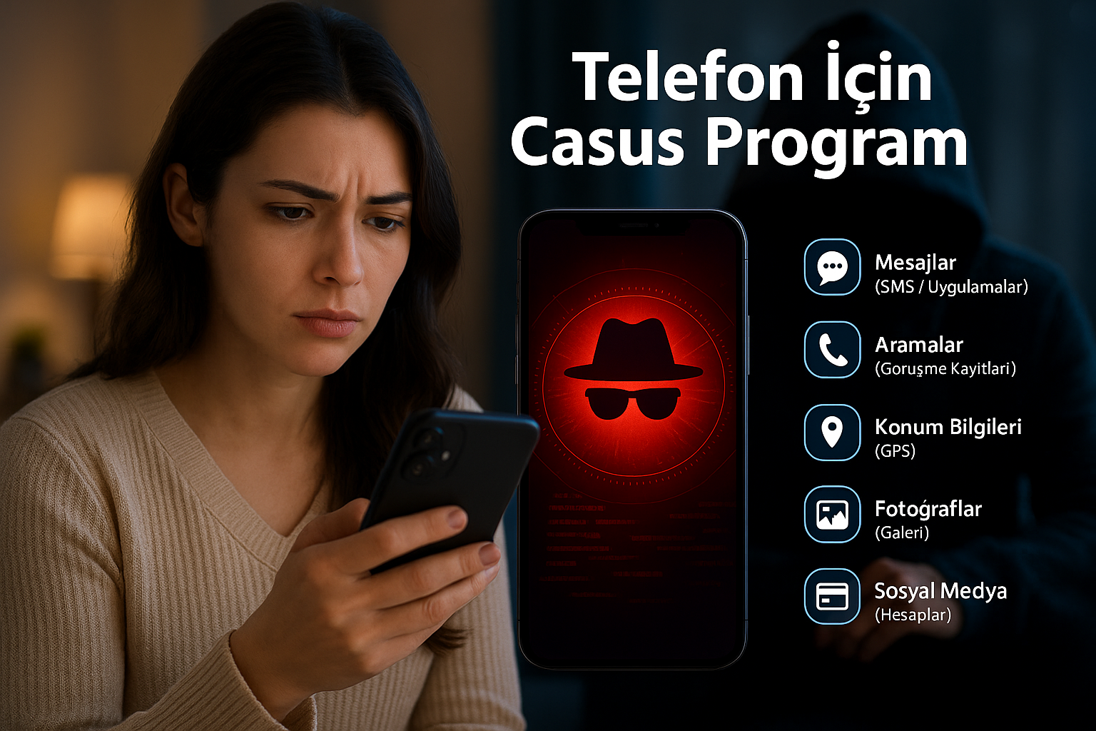 telefon için casus program