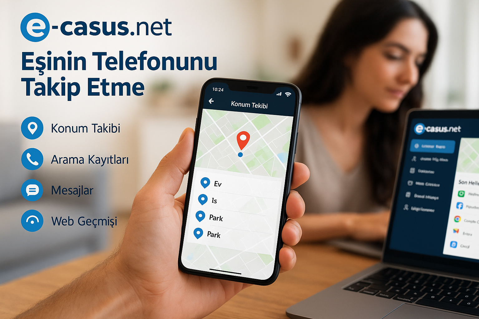 eşinin telefonunu takip etme